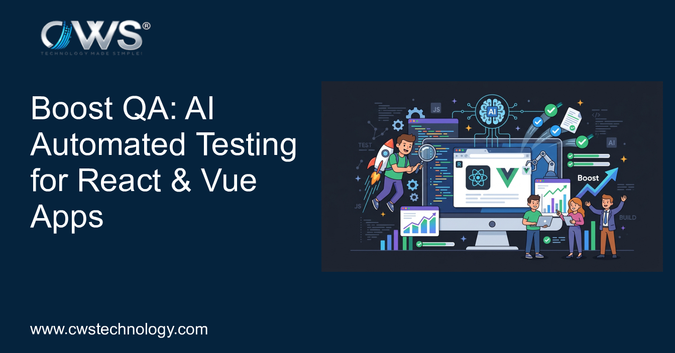 boost qa ai automated testing for react vue apps