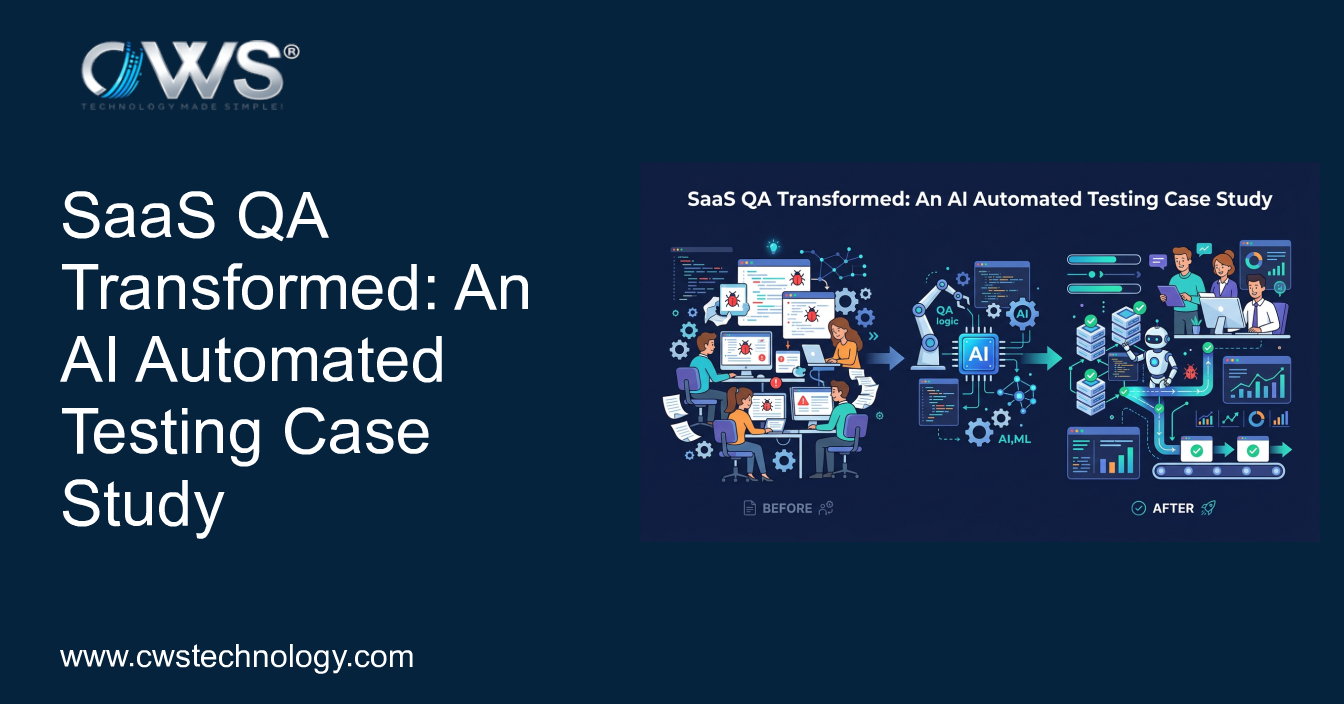 saas qa transformed an ai automated testing case study