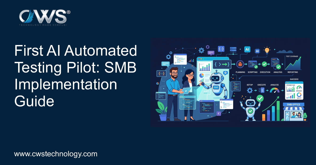 first ai automated testing pilot smb implementation guide