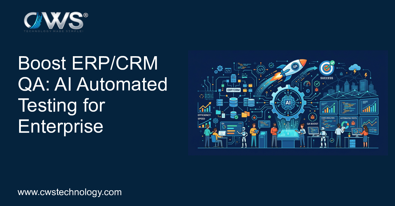 boost erp crm qa ai automated testing for enterprise