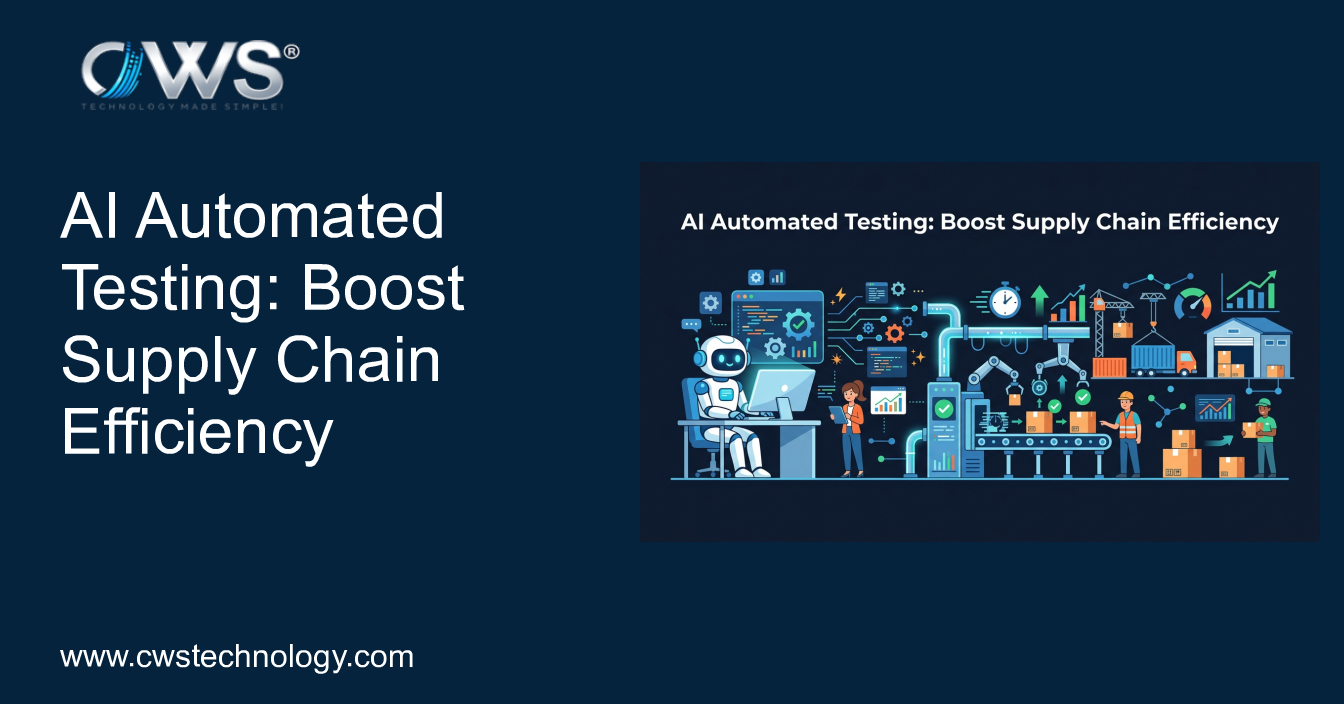 ai automated testing boost supply chain efficiency